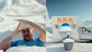 'Captain Cool' MS Dhoni Uses DRS to Beat The Heat in ICC Champions Trophy Promo - Watch