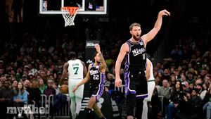 Domantas Sabonis Achieves Franchise-Record 28 Rebounds In Kings' Victory Over Celtics