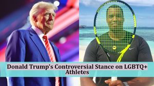 Donald Trump’s Controversial Stance on LGBTQ+ Athletes: Are Fans Buying It? What Does This Mean for Future of US Sports?