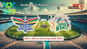 DSG vs JSK Live Streaming, SA20 2025: How to Watch Durban Super Giants vs Joburg Super Kings Live Telecast in India, South Africa and Other Countries?