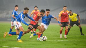 East Bengal vs Kerala Blasters: Red and Gold Brigade edge out Blasters for crucial Win