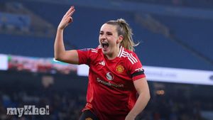 Ella Toone's Hat-Trick Secures Manchester United's 4-2 Derby Win Over Manchester City