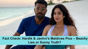Fact Check: Hardik Pandya & Janhvi Kapoor’s Maldives Photos – What’s the Real Story Behind the Beach Vibes?