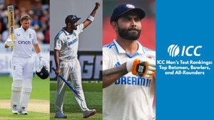 ICC Men's Test Rankings 2025: Joe Root, Jasprit Bumrah, and Ravindra Jadeja Shine at the top of charts