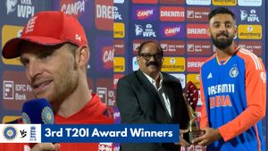India vs England 3rd T20I Award Winners: IND vs ENG Man of The Match, Post-Match Presentation, Scorecard and Records from Rajkot T20
