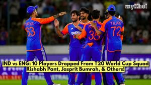 IND vs ENG: Massive Changes in India T20I Team; Rishabh Pant, Jasprit Bumrah Among 10 Players Missing From T20I World Cup Squad