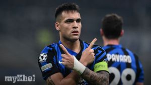 Inter Secures Last-16 Spot With 3-0 Victory Over Monaco As Martinez Matches Mazzola's Record