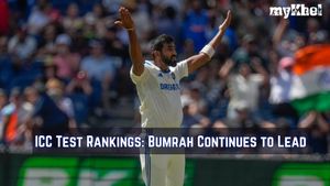 ICC Test Rankings: Jasprit Bumrah Remains Numero Uno Amongst Bowlers; Pakistan's Saud Shakeel & Noman Ali Break Into Top 10; Jadeja No.1 All-Rounder