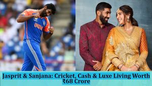 Jasprit Bumrah & Sanjana Ganesan’s Combined Net Worth Hits ₹68 Crore in 2025: IPL Earnings, Endorsements & More Revealed