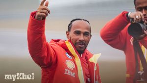Lewis Hamilton Describes His First Drive In A Ferrari As One Of The Best Feelings Of His Life