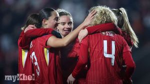Liverpool Triumphs 2-1 Against Brighton Thanks To Carabali's Own Goal In WSL Clash
