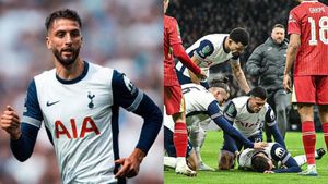 Rodrigo Bentancur Suffers Freak Head Injury During League Cup Semi-Final Between Tottenham And Liverpool