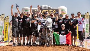 Aprilia Tuareg Racing Writes A Page Of Africa Eco Race History For The Second Year In A Row