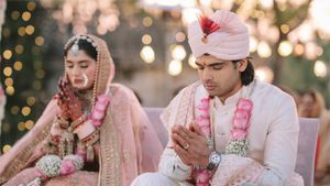 Neeraj Chopra Wedding : Javelin Star Gets Married To Himani, Shares Photos On Social Media | In Pics