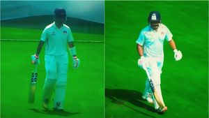 Controversial Umpiring Decision Sparks Uproar; Ajinkya Rahane Called Back To Bat Again, Shardul Thakur Told To Go
