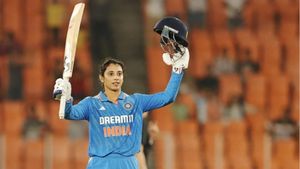 Smriti Mandhana Wins ICC Women’s ODI Cricketer of the Year 2024 Award