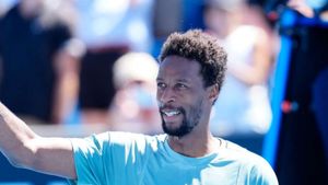 Australian Open: Gael Monfils 'surfing on the moment' ahead of Taylor Fritz clash
