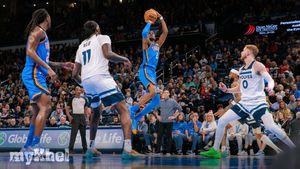 NBA: Thunder Achieve 12th Straight Win While Cavaliers Extend Streak To Eight Games