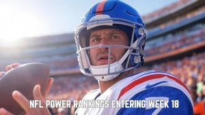 NFL Power Rankings entering Week 18