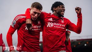 Nottingham Forest Secures 3-2 Victory Over Southampton To Match Arsenal's Points Total