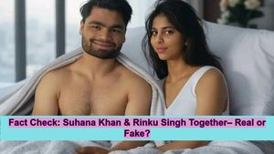 Fact Check: Suhana Khan and Rinku Singh’s Alleged ‘Hotel Romance’ – A Love Story or Just Smoke & Mirrors?