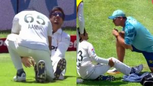 SA vs PAK 2nd Test: Pakistan Suffer Injury Blow as Saim Ayub Twists Ankle And Leaves Field on Wheel Chair