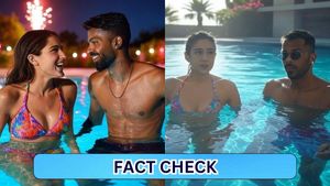 Fact Check: Truth Behind Viral Pics of Sara Ali Khan and Hardik Pandya in Swimming Pool