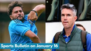 Sports Bulletin on January 16: Kuldeep Yadav Returns to Bowling After Injury, Kevin Pietersen Interested in Coaching Indian Team