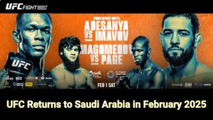 UFC Returns to Saudi Arabia in February For Fight Night Event With Adesanya vs Imavov in Headliner