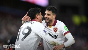Emerson's Header Helps West Ham Secure 1-1 Draw Against Aston Villa At Villa Park