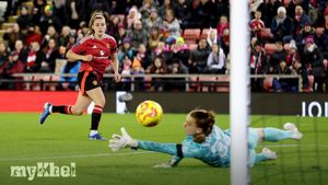 Manchester United Climbs To Second Place In Women's Super League Following 3-0 Victory Over Brighton