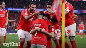 Benfica Draws 3-3 With Monaco To Secure Place In Champions League Last 16