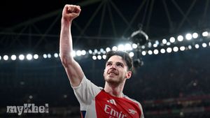 Declan Rice Confident Arsenal Can Catch Liverpool In Premier League Title Race