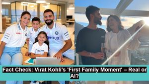 Fact Check: Virat Kohli ‘First Family Moment’ — Real Deal or Just Another Ai-Generated Fiction?