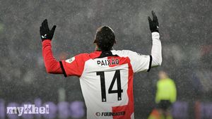 Feyenoord Claims Narrow 1-0 Win Against AC Milan In Champions League First Leg