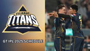 GT IPL 2025 Schedule: When And Where Do Gujarat Titans Play Their Matches This Season?