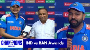 Champions Trophy 2025: IND vs BAN Award Winners, Man of The Match, Post Match Presentation, Scorecard & Records