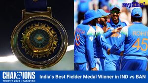 India’s Best Fielder in Champions Trophy 2025: Who Won The Special Medal in IND vs BAN Match?