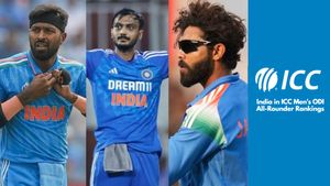 India in ICC Men's ODI All-Rounder Rankings: Jadeja Holds Firm, Hardik Rises, Axar Makes Big Gain