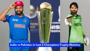 India vs Pakistan in Last 5 Champions Trophy Matches: Epic Clashes, Big Wins, and Unforgettable Moments
