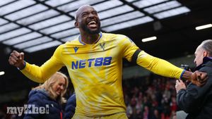 Jean-Philippe Mateta Expresses Delight After Scoring Two Goals Against Manchester United