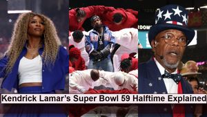 Kendrick Lamar’s Super Bowl 59 Halftime Show Unpacked: The Bold Messages Behind Samuel L. Jackson & Serena Williams Appearance