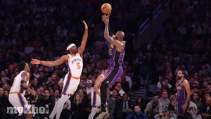 LeBron James Records Triple-Double As Lakers Defeat Knicks At Madison Square Garden