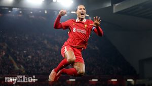 Liverpool's Virgil Van Dijk Stresses Focus On Quadruple Pursuit After Dominating Spurs Victory