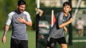 Lionel Messi Eldest Son Thiago Messi Scores Almost One Dozen Goals for Inter Miami U13 Team
