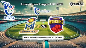MIE vs SWR Dream11 Prediction, ILT20 2025: MI Emirates vs Sharjah Warriorz Fantasy XI, Playing11, 28th Match