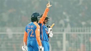 What Is The Meaning Behind Abhishek Sharma's 'L' Celebration? India Star Reveals