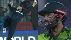 Champions Trophy 2025: Pakistan Shocked! '800 Push-Ups' Beast Glenn Phillips Takes Mind-Boggling Catch To Dismiss Mohammad Rizwan- WATCH