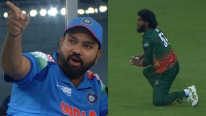 Champions Trophy 2025: Rohit Sharma's Epic Reaction To Jaker Ali Dropping KL Rahul's Catch Is Unmissable: WATCH Viral Video