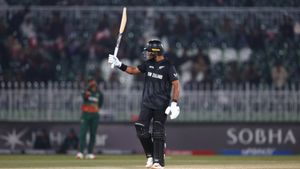 Champions Trophy 2025: Rachin Ravindra Slams 4th ODI Century During BAN vs NZ Match